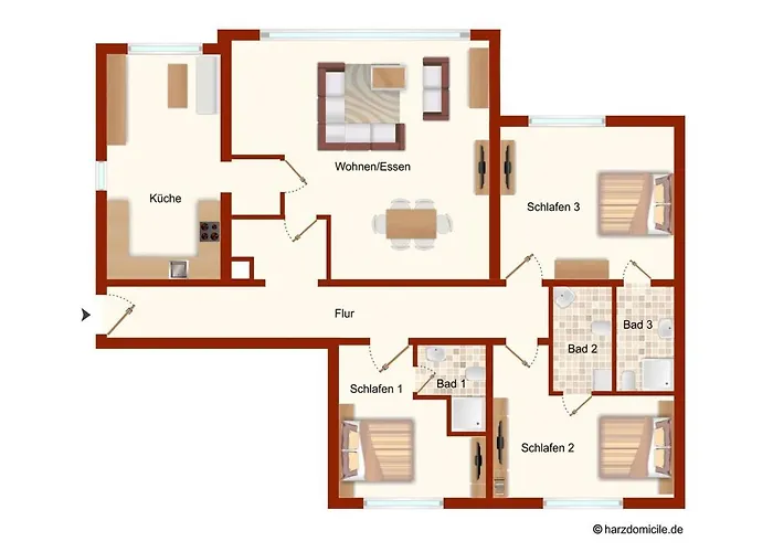 Waldfrieden 1 Mit Garten Und Grill Braunlage
